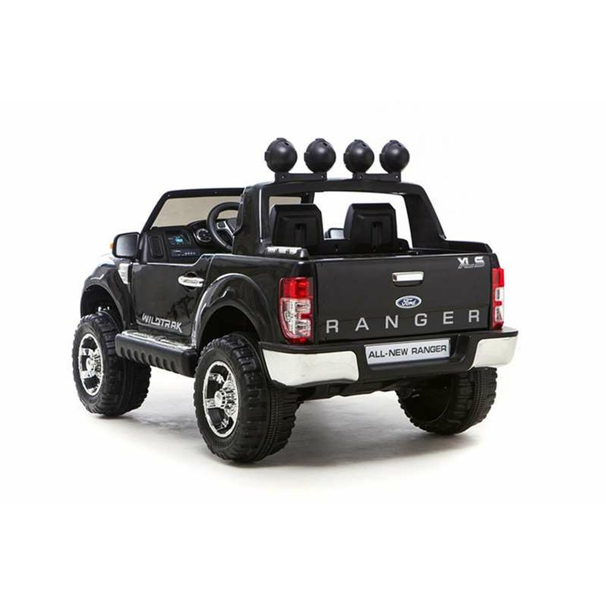 Elektrisk bil til børn Injusa Ford Ranger sort 134 x 81 x 77 cm