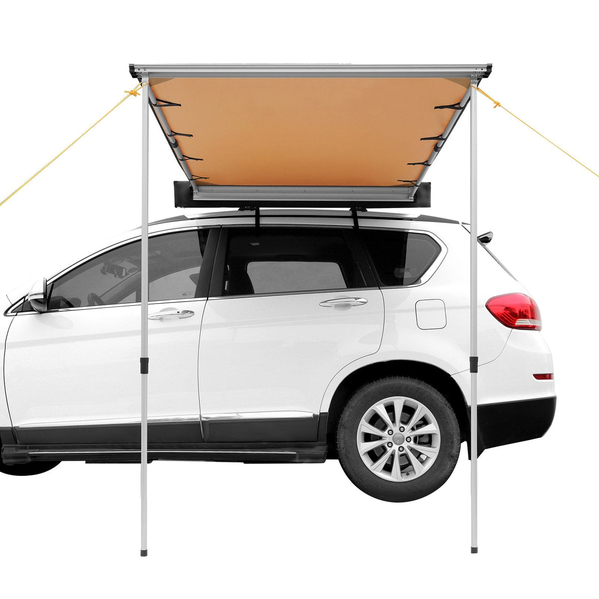 VEVOR Car Side Awning, Large 4.6'x6.6' Shade Coverage Vehicle Awning,
