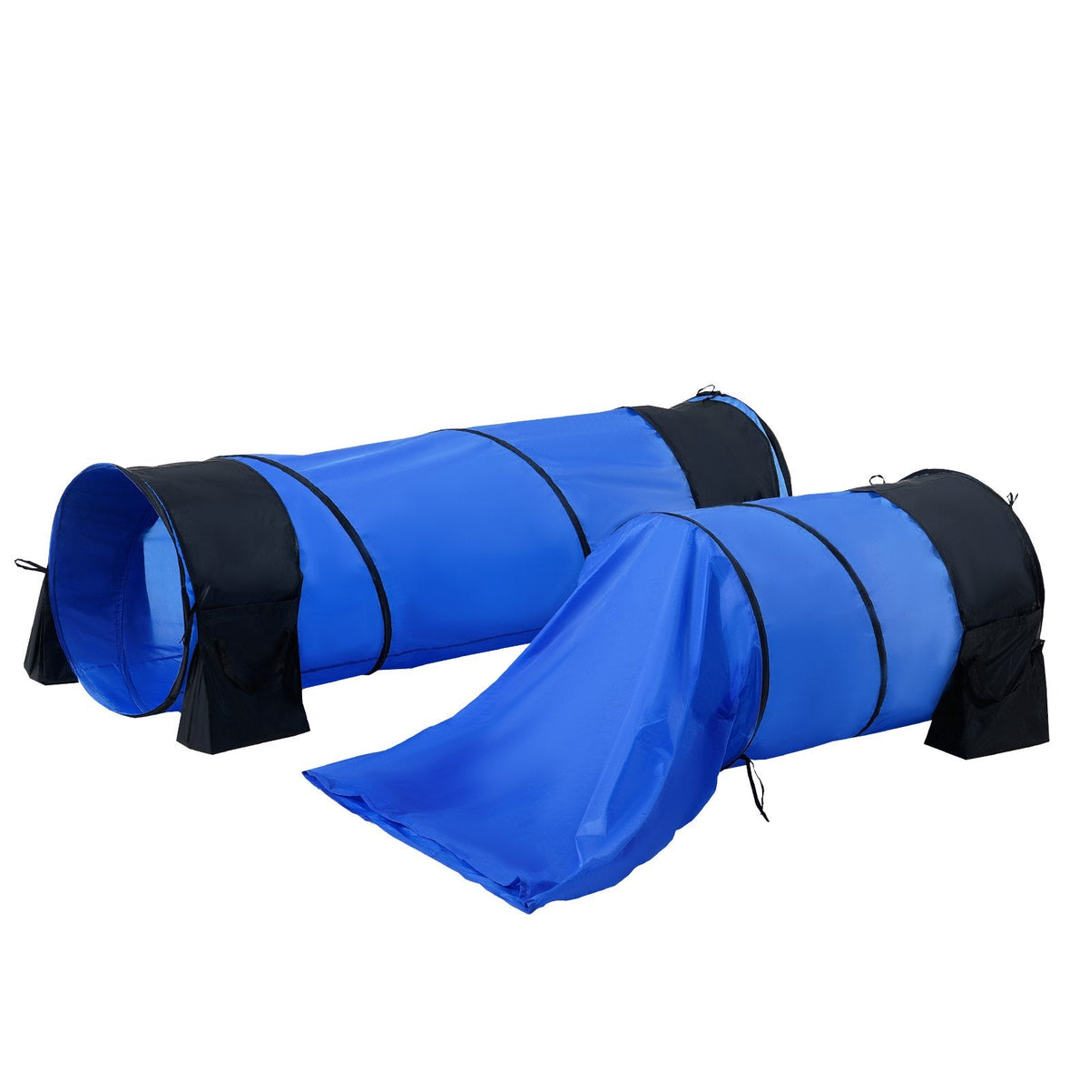 VEVOR Dog Agility Training Equipment, 7 PCS Set w/ Adjustable High