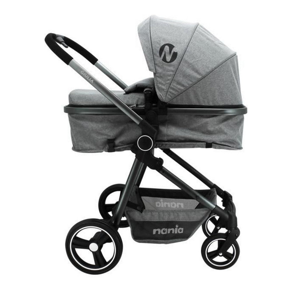 Baby's Pushchair Nania Grey Trio