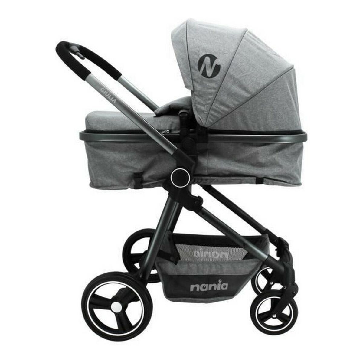 Baby's Pushchair Nania Grey Trio