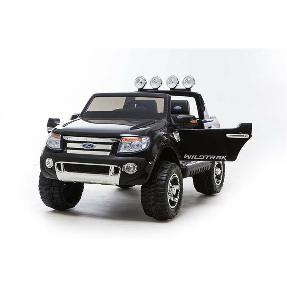 Elektrisk bil til børn Injusa Ford Ranger sort 134 x 81 x 77 cm