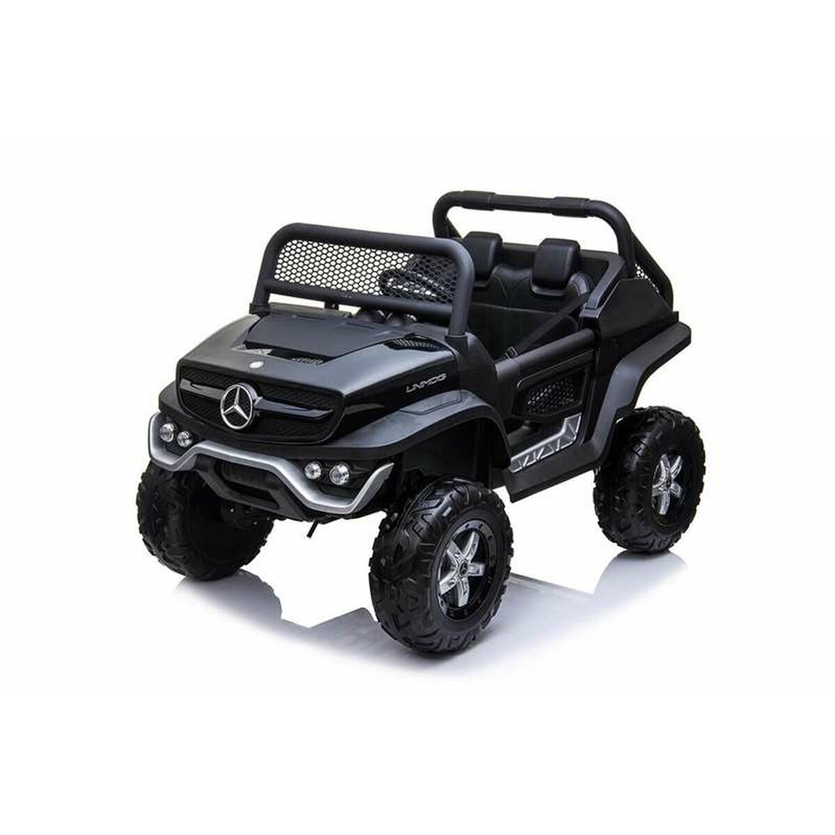 Injusa Mercedes Benz Unimog elbil til børn, sort