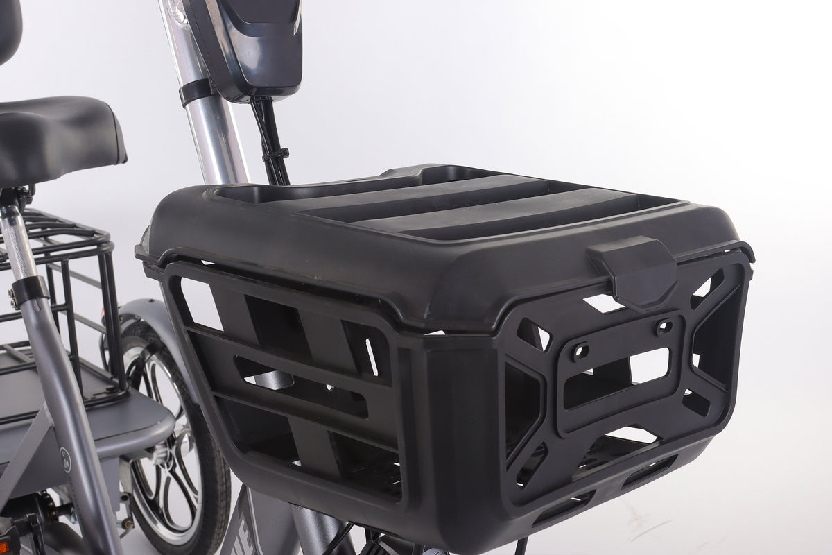 Foldable cargo e-trike - 1100Wh, 50km range, top speed 25km/h,