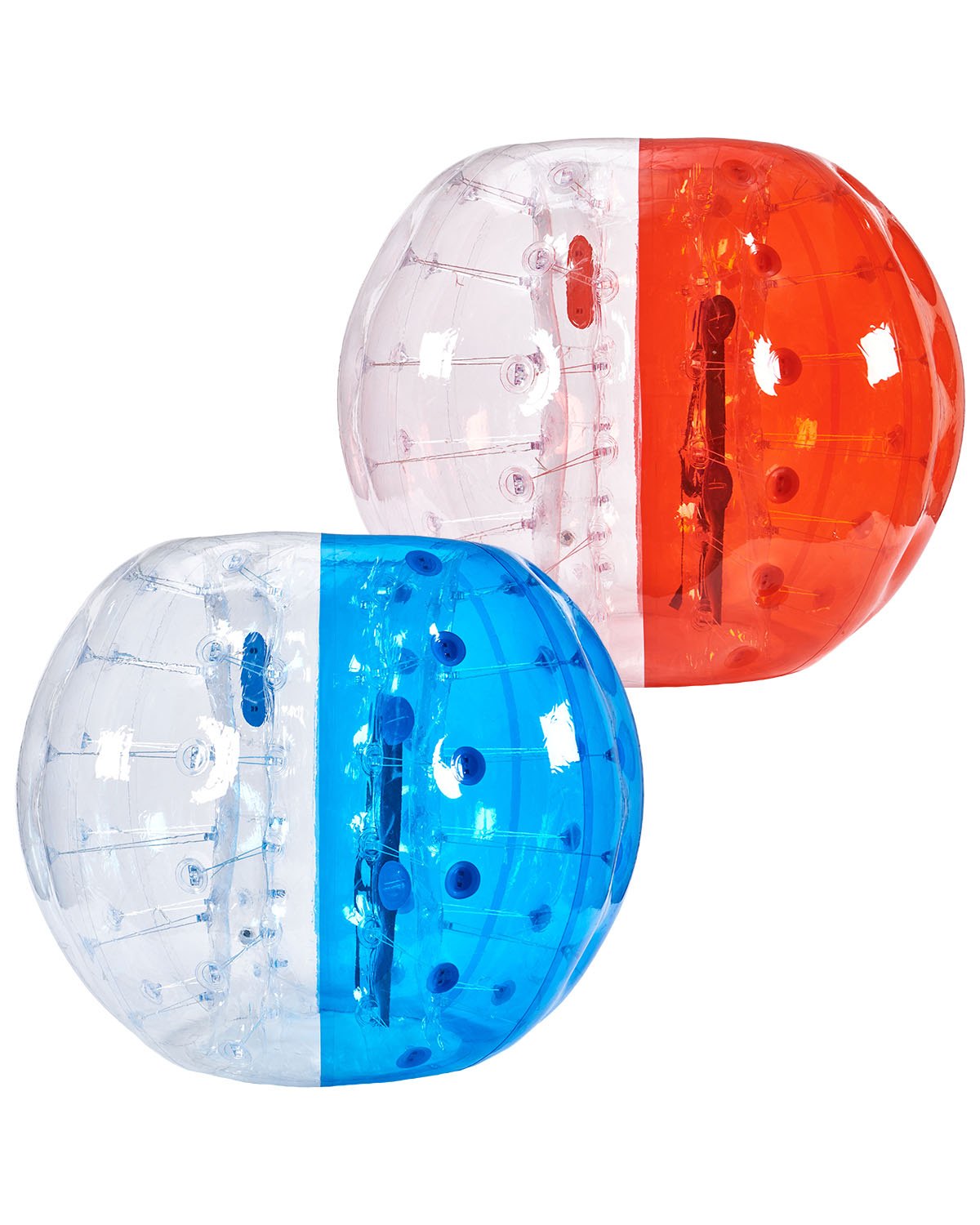 VEVOR Inflatable Bumper Balls 2-Pack, 5FT/1.5M Body Sumo Zorb Balls