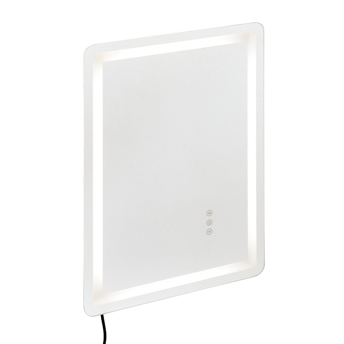 VEVOR LED Bathroom Mirror, 50 x 70 cm LED Bathroom Vanity Mirror with