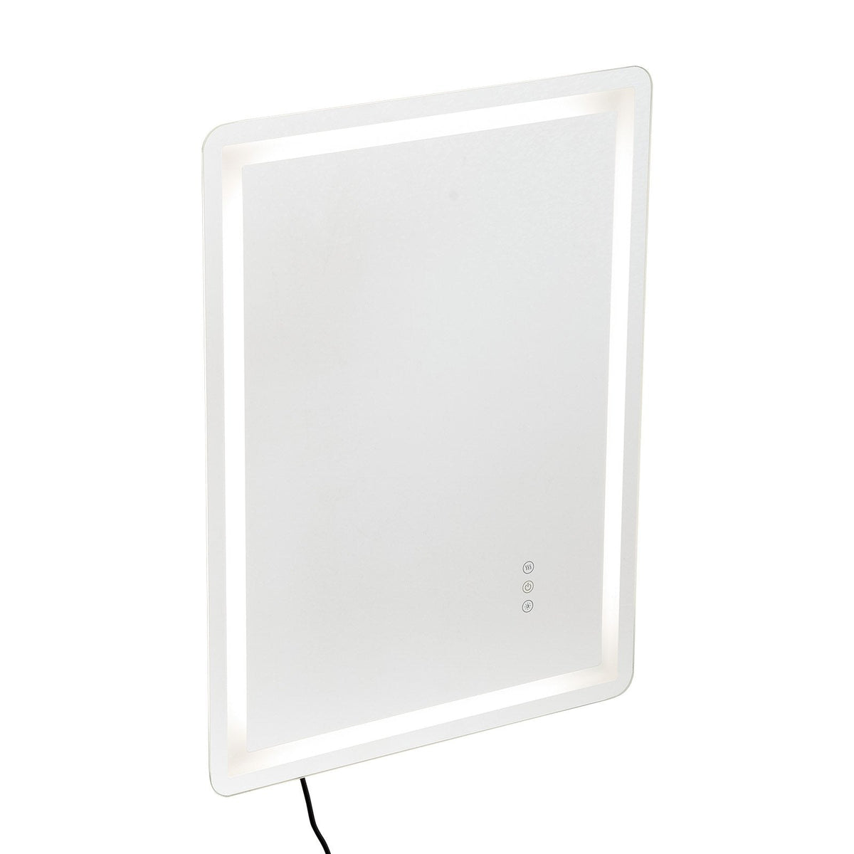VEVOR LED Bathroom Mirror, 60 x 80 cm LED Bathroom Vanity Mirror with