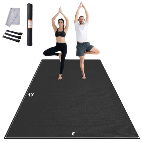 VEVOR Exercise Mat Non Slip Yoga Mat Gym Fitness Pilate Workout Mat