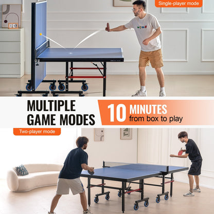 VEVOR Ping Pong Table, Professional Table Tennis Game, Indoor MDF