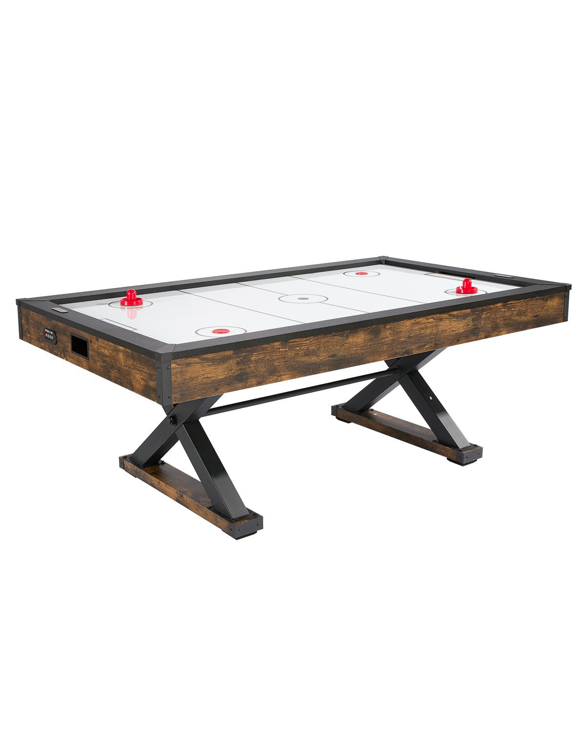 VEVOR 84" Air Hockey Table, Indoor Arcade Table Gaming Set with 2