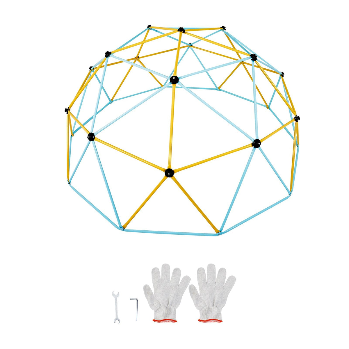 VEVOR Climbing Dome, 12FT Geometric Dome Climber Play Center for Kids