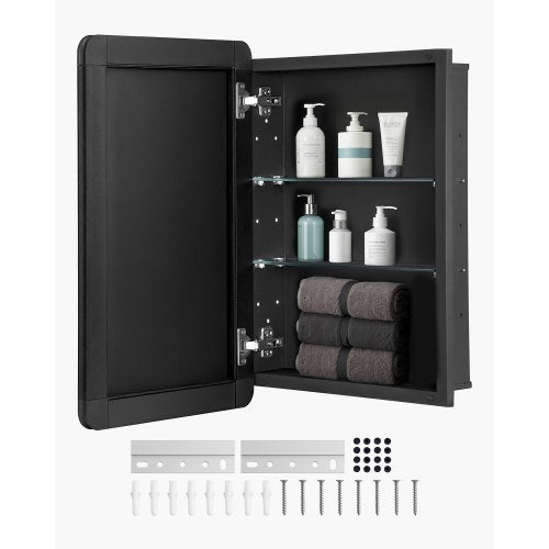 VEVOR Medicine Cabinet, 16 x 24 inch, Medicine Cabinet for Bathroom
