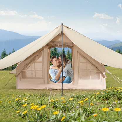 VEVOR Inflatable Tents for Camping, 3-5 Person Easy Setup Blow up Tent