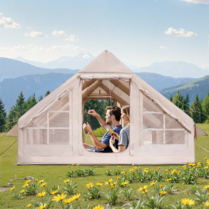 VEVOR Inflatable Tents for Camping, 5-8 Person Easy Setup Blow up Tent