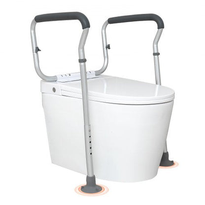 VEVOR Toilet Safety Rail, Bathroom Toilet Seat Frame, Adjustable Width