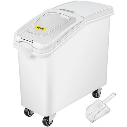 VEVOR 21 Gallon Ingredient Bin with Scoop 400 Cup Ingredient Bin with