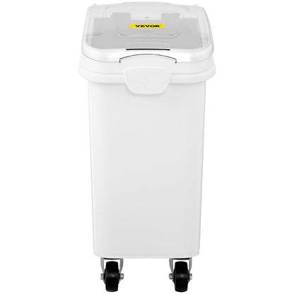 VEVOR 21 Gallon Ingredient Bin with Scoop 400 Cup Ingredient Bin with