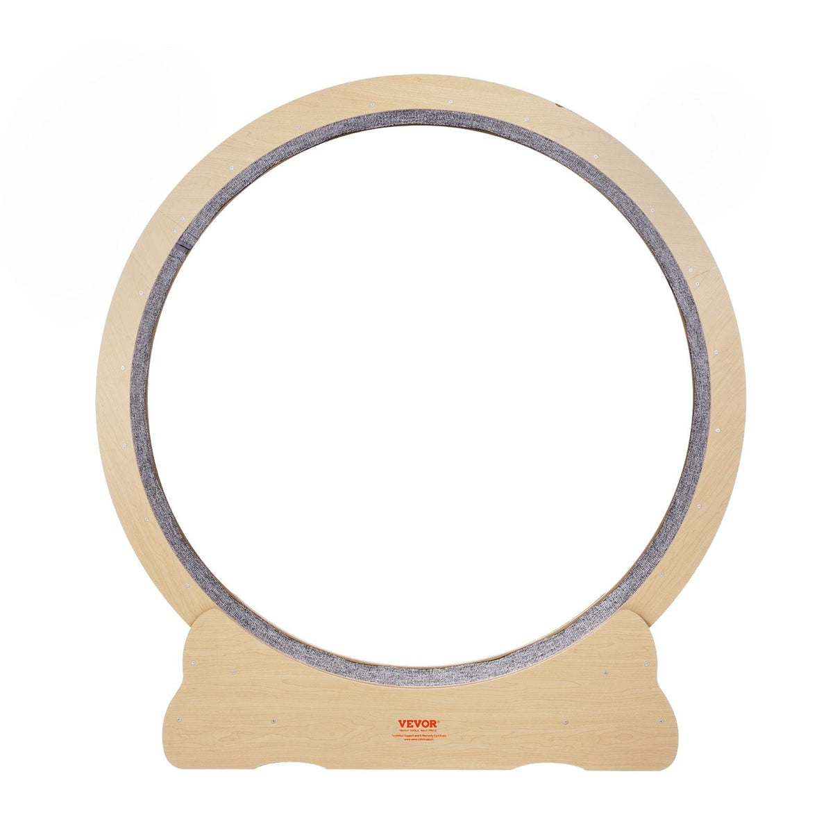 VEVOR Wooden Cat Exercise Wheel, 52" Large Cat Treadmill Wheel for
