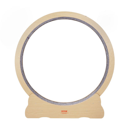 VEVOR Wooden Cat Exercise Wheel, 52" Large Cat Treadmill Wheel for