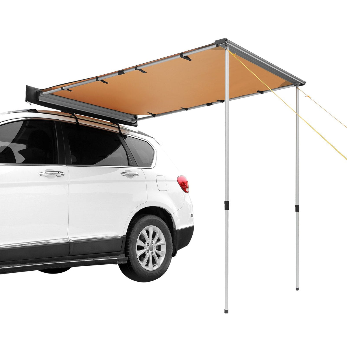 VEVOR Car Side Awning, Large 4.6'x6.6' Shade Coverage Vehicle Awning,