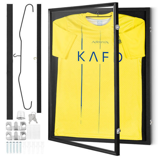 VEVOR Jersey Display Frame Case, 590 x 790 x 40 mm (23.3 x 31.2 x 1.5