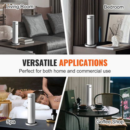 VEVOR Scent Air Machine for Home, 120ml Bluetooth Smart Cold Air