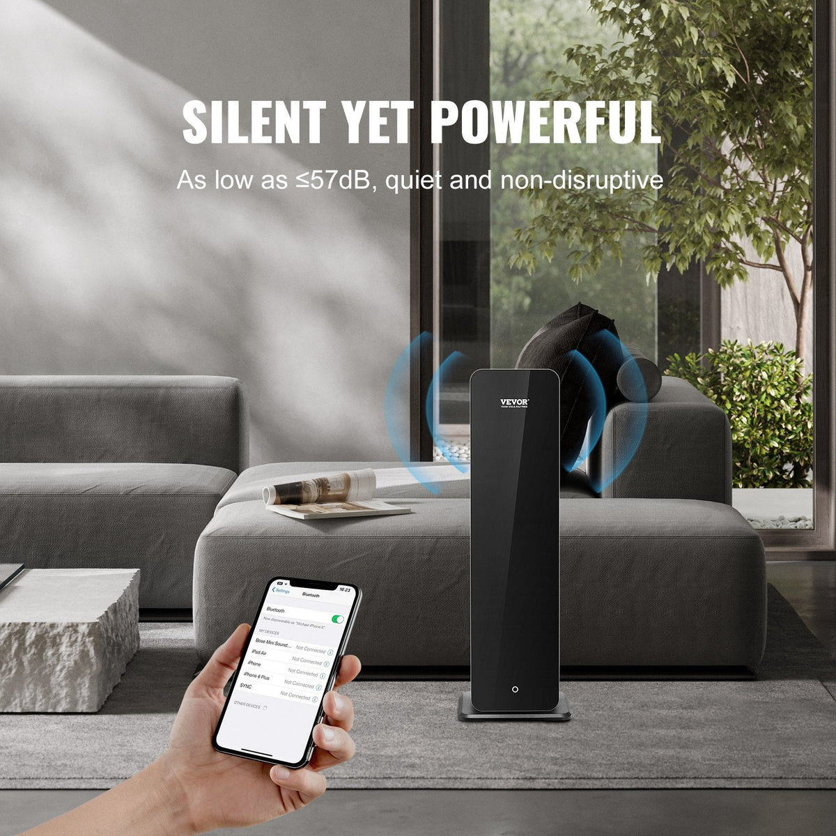 VEVOR Scent Air Machine for Home, 950ml Bluetooth Smart Cold Air