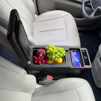 VEVOR Car Refrigerator, 12 Volt Car Armrest Refrigerator Fridge, 8 L