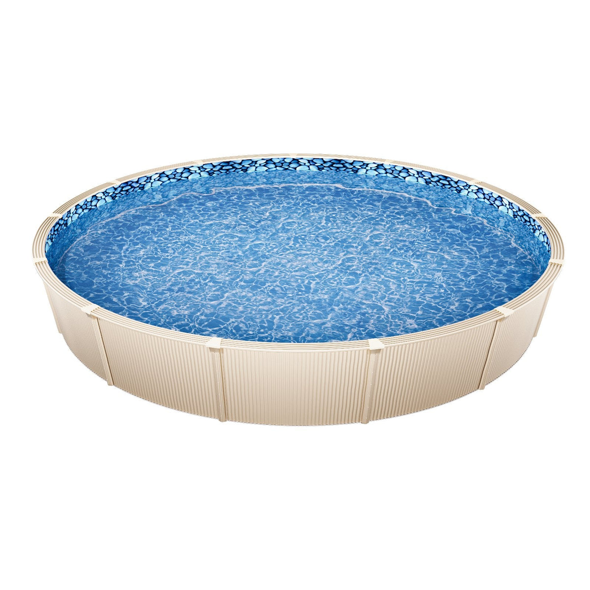 VEVOR 21-ft Round Above Ground Pool Liner, Unibead Pool Liners,