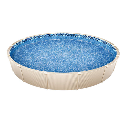 VEVOR 21-ft Round Above Ground Pool Liner, Unibead Pool Liners,