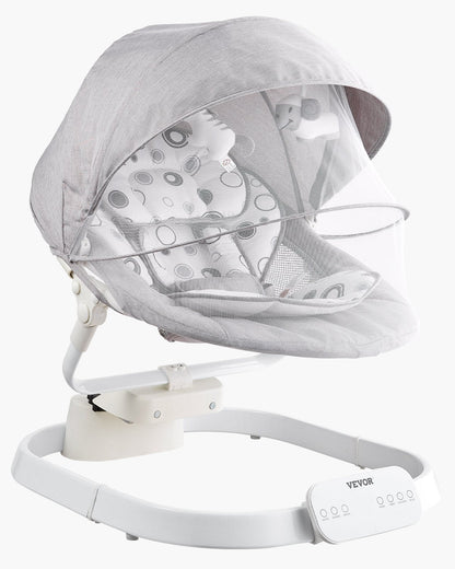 VEVOR Baby Swing, Baby Rocker for Infant with 3 Speeds & 3 Seat
