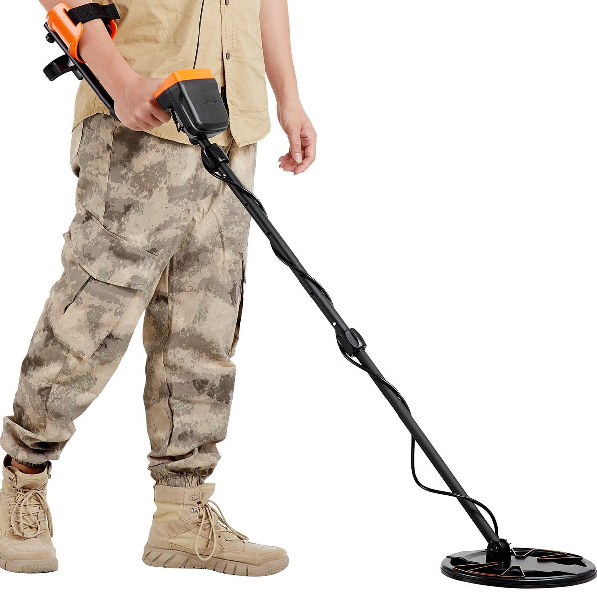 VEVOR Metal Detector for Adults & Kids, 10 Inch Waterproof Search Coil