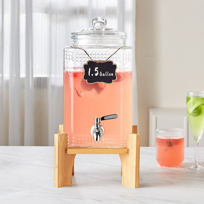 VEVOR Beverage Dispenser, 1.5 Gallon/5.5 L Drink Dispensers for
