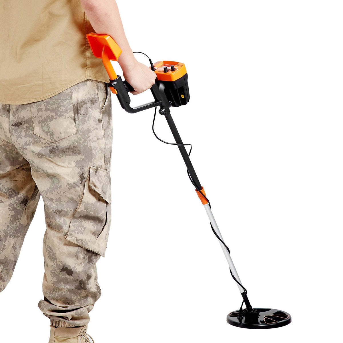 VEVOR Metal Detector for Adults & Kids, 8 Inch Waterproof Search Coil